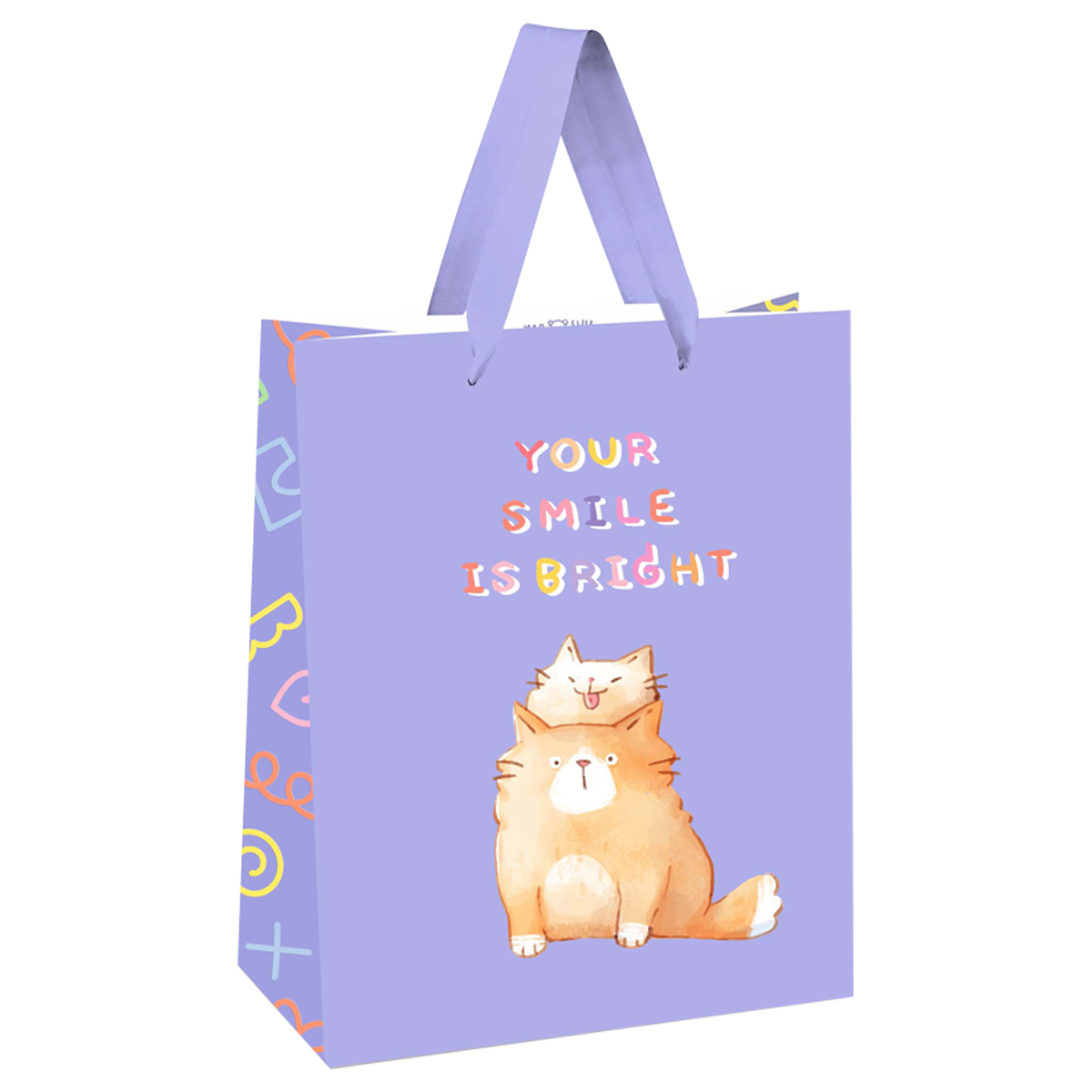 Пакет подарочный 26*32*12см MESHU "You are special", выборочный лак, Пакет подарочный 26*32*12см MESHU "You are special", выборочный лак,
