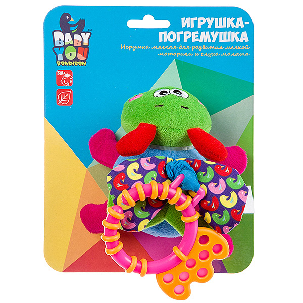 Мягкая игрушка-подвеска "СТРЕКОЗА" 11см с растяжкой и прорезывателем Мягкая игрушка-подвеска "СТРЕКОЗА" 11см с растяжкой и прорезывателем