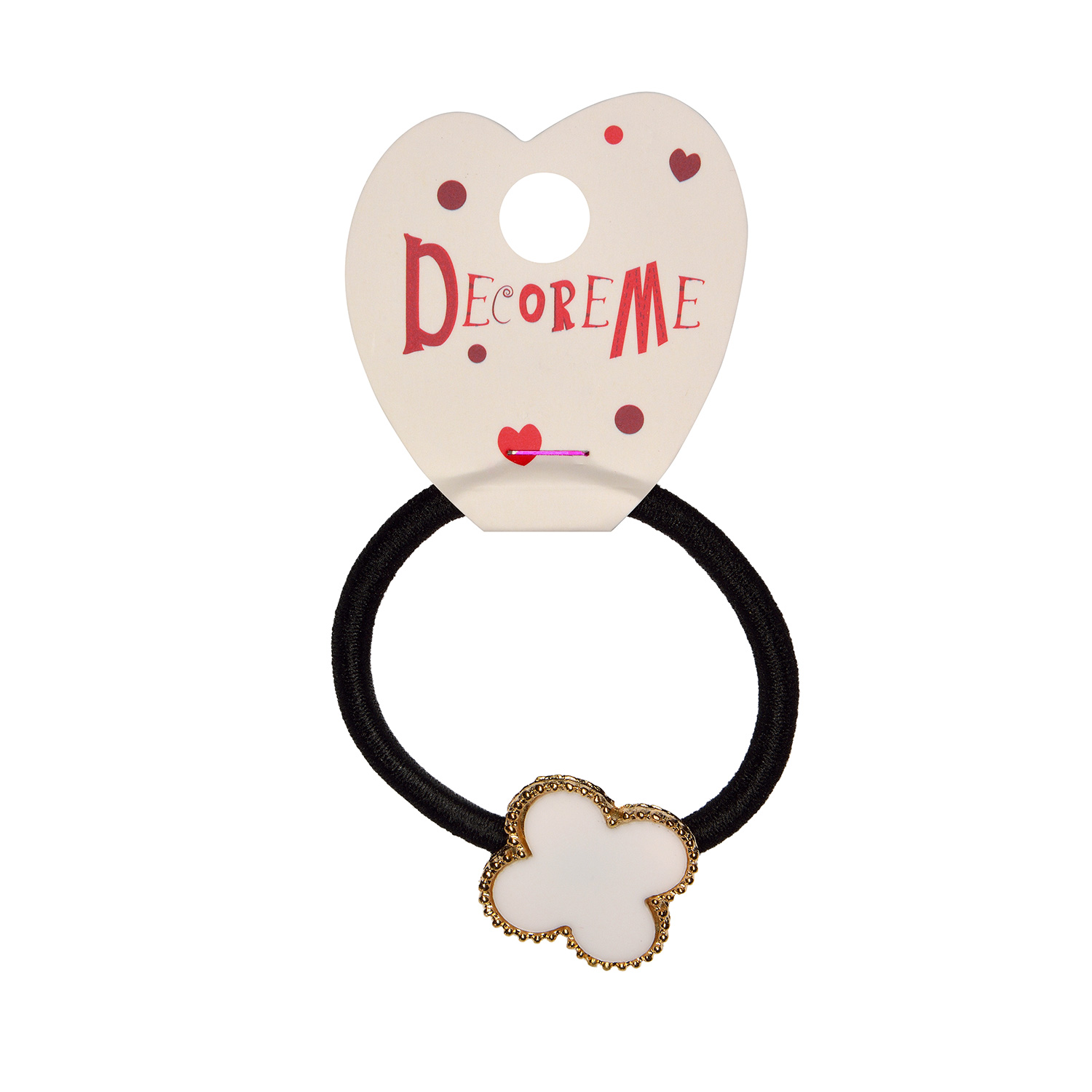 РЕЗИНКА ДЛЯ ВОЛОС "ЧЕТЫРЕХЛИСТНИК"1 ШТ, 5 ЦВЕТОВ РЕЗИНКА ДЛЯ ВОЛОС "ЧЕТЫРЕХЛИСТНИК"1 ШТ, 5 ЦВЕТОВ