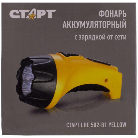 Фонарь аккумуляторный СТАРТ 4хLED, выдвижная вилка, заряд от сети, LHE 502-B1, Фонарь аккумуляторный СТАРТ 4хLED, выдвижная вилка, заряд от сети, LHE 502-B1,