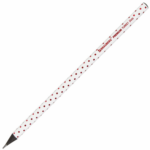 Карандаш чернографитный BRAUBERG "PREMIUM TURKEY", 1 шт., Карандаш чернографитный BRAUBERG "PREMIUM TURKEY", 1 шт.,
