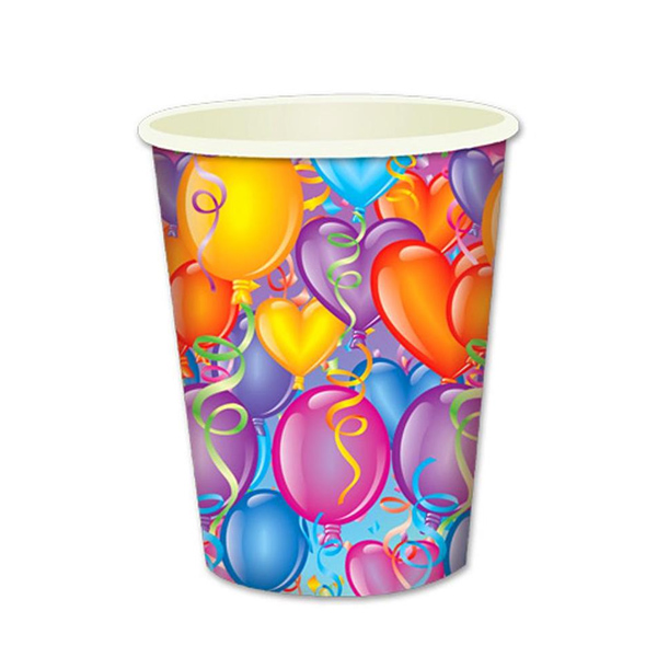 Стаканы Праздничное настроение 250 мл 6 шт Стаканы Праздничное настроение 250 мл 6 шт