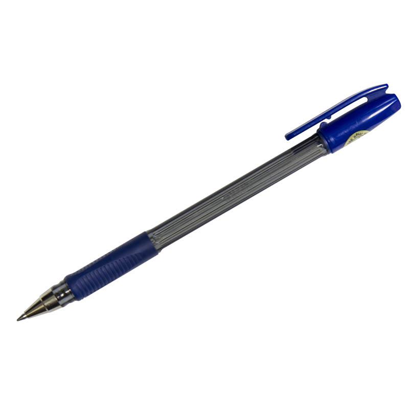 Ручка шариковая "BPS", синяя, 1мм, грип: BPS-GP-M-L штр.: Ручка шариковая "BPS", синяя, 1мм, грип: BPS-GP-M-L штр.: