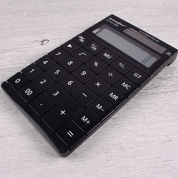 Калькулятор настольный 12 pазр. "Darvish" 163*95,5*17,5мм Калькулятор настольный 12 pазр. "Darvish" 163*95,5*17,5мм