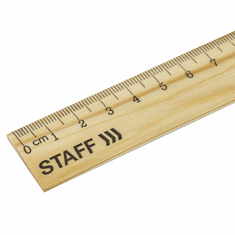 Набор деревянных линеек STAFF, 15 см, 20 см, 25 см, 30 см, канадская сосна, Набор деревянных линеек STAFF, 15 см, 20 см, 25 см, 30 см, канадская сосна,