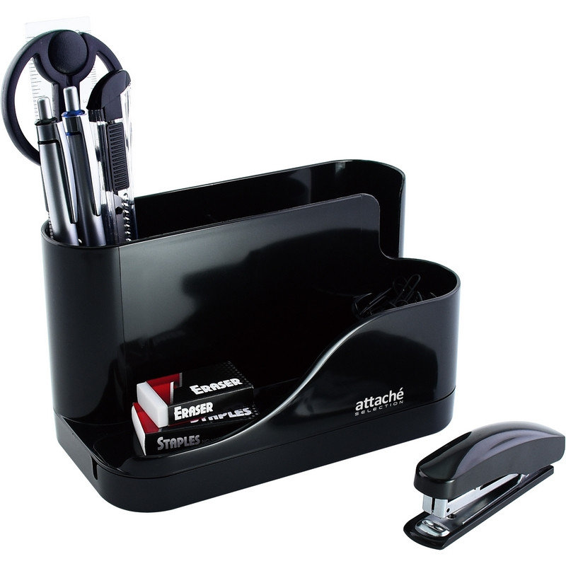 Набор настольный Attache Selection 10 предметов черный S-112 Набор настольный Attache Selection 10 предметов черный S-112