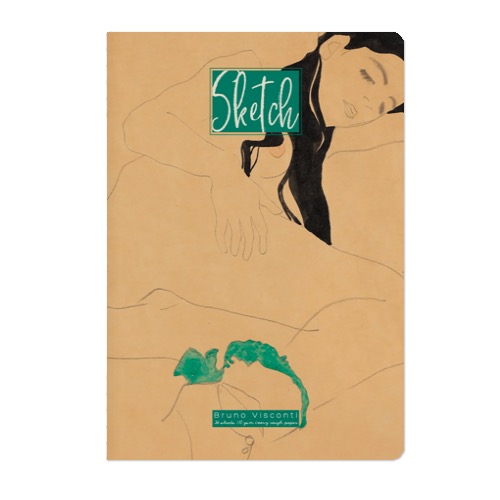 SKETCHBOOK BV, 140х205 мм. 36Л, ТЕТРАДЬ, БЕЖЕВЫЙ 110 ГР. ПРОШИТЫЙ БЛОК, (4