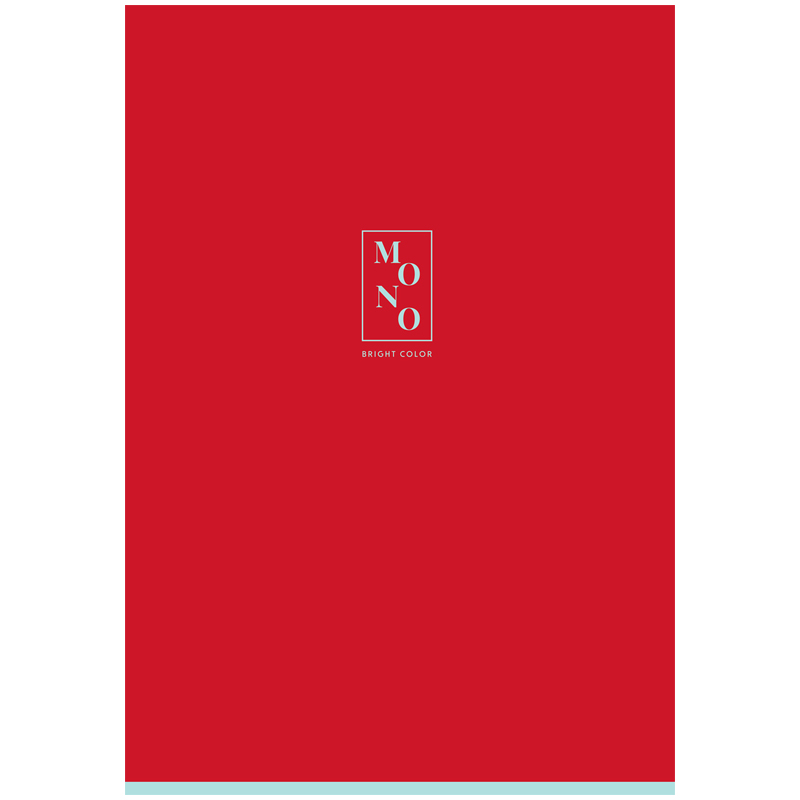 Тетрадь 96 листов, А4, клетка BG "Monocolor. Mono ", матовая ламинация