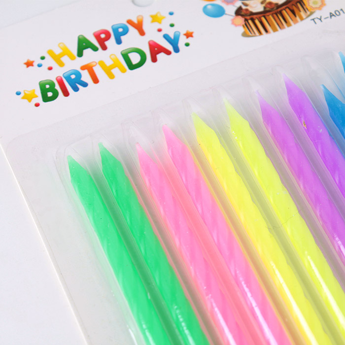 Свечи для торта 10шт в наборе Свечи для торта 10шт в наборе