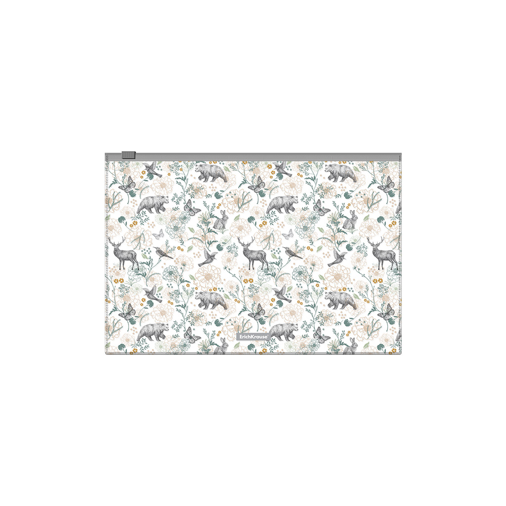 Zip-пакет пластиковый ErichKrause® Natural Life, B5 (в пакете по 12 шт.) Zip-пакет пластиковый ErichKrause® Natural Life, B5 (в пакете по 12 шт.)