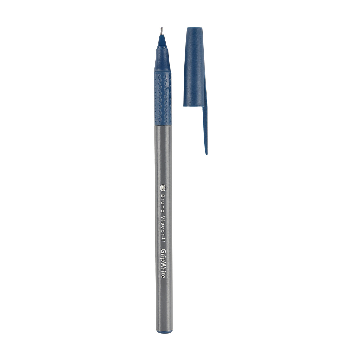 Ручка "GripWrite Grey" ШАРИКОВАЯ 0.7 мм, СИНЯЯ Ручка "GripWrite Grey" ШАРИКОВАЯ 0.7 мм, СИНЯЯ