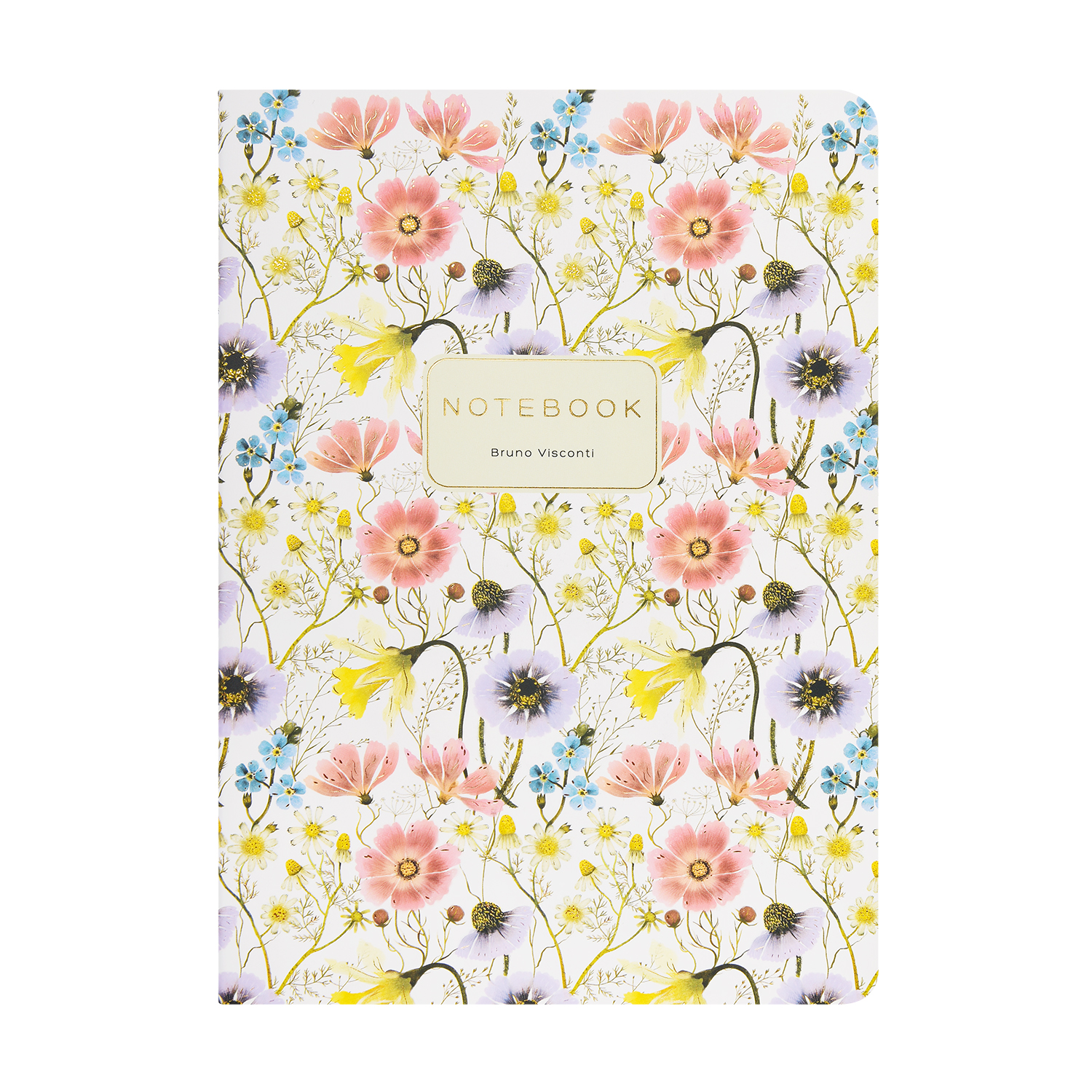 ТЕТРАДЬ А5, Bruno Visconti "FLORA.White Blossom", 40л. клетка ТЕТРАДЬ А5, Bruno Visconti "FLORA.White Blossom", 40л. клетка