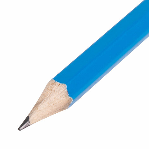 Набор ЮНЛАНДИЯ "Неончики", 8 карандашей чернографитных HB + 2 ластика,