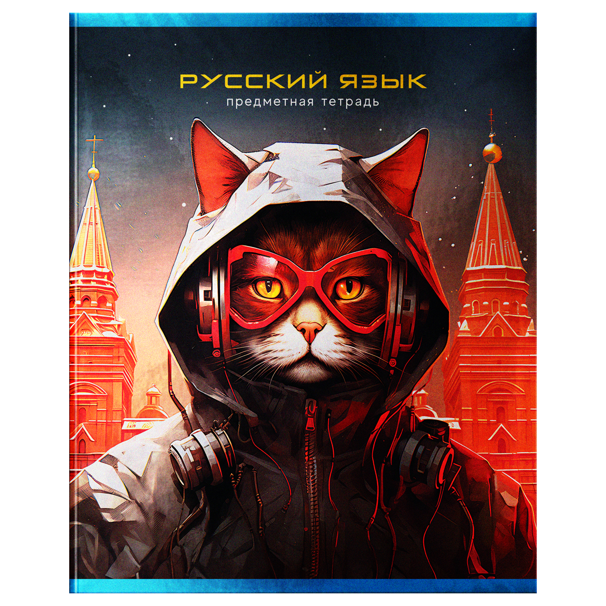 Тетрадь предметная 48л. BG "Мир будущего" - Русский язык, Тетрадь предметная 48л. BG "Мир будущего" - Русский язык,