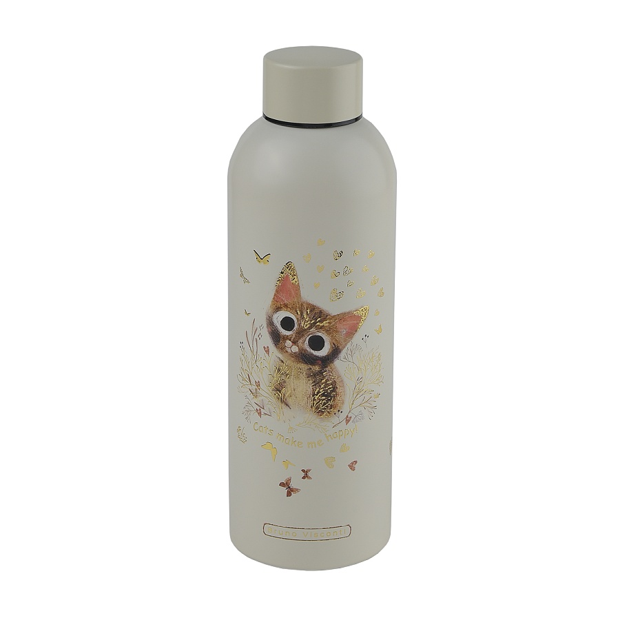 Термобутылка "LOVE ME. МИЛЫЙ КОТИК", 500 мл. Термобутылка "LOVE ME. МИЛЫЙ КОТИК", 500 мл.