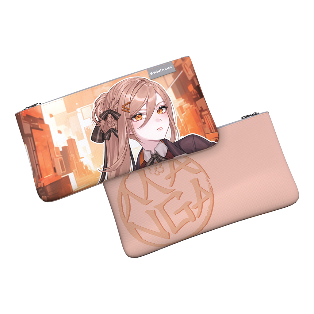 Пенал конверт ErichKrause Light 220x120мм Manga (Beige) Пенал конверт ErichKrause Light 220x120мм Manga (Beige)