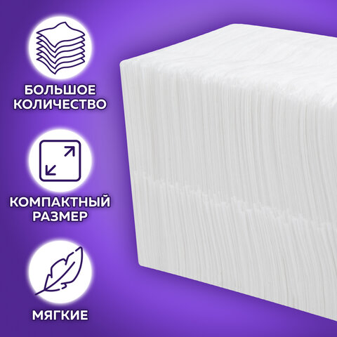 Салфетки бум. для диспенсера (N2),LAIMA PREMIUM, КОМПЛЕКТ 36 пачек по 300 шт,