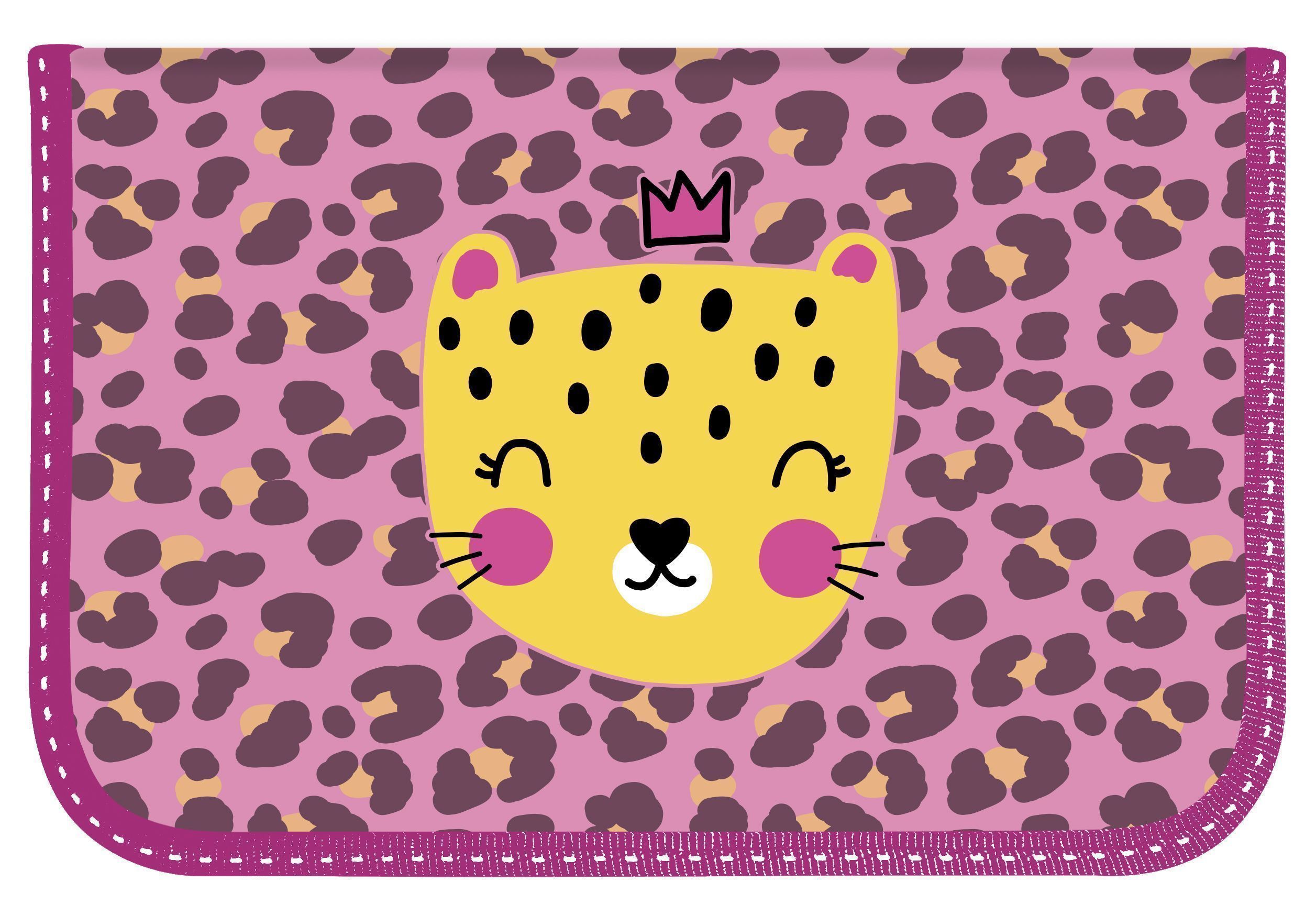 Пенал 1 секционный бол. Schoolformat AWESOME ROAR 200х130х25 картон, полиэстер Пенал 1 секционный бол. Schoolformat AWESOME ROAR 200х130х25 картон, полиэстер