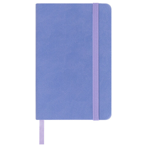 Скетчбук, слоновая кость 140 г/м2 90х140 мм, 80 л., КОЖЗАМ, резинка, BRAUBERG