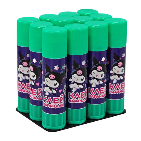 Клей-карандаш "Kuromi" 15 г, ПВА-основа, 76613 Клей-карандаш "Kuromi" 15 г, ПВА-основа, 76613