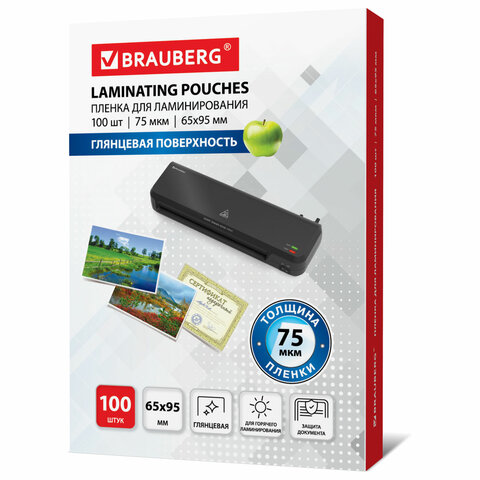 Пленки-заготовки для ламинирования МАЛОГО ФОРМАТА (65х95 мм), КОМПЛЕКТ 100 штук, Пленки-заготовки для ламинирования МАЛОГО ФОРМАТА (65х95 мм), КОМПЛЕКТ 100 штук,