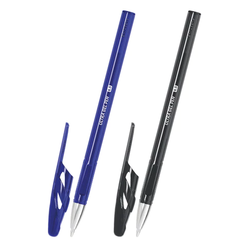Ручки гелевые BRAUBERG "ULTRA GEL", НАБОР 8 ШТУК (4 СИНИХ, 4 ЧЕРНЫХ),