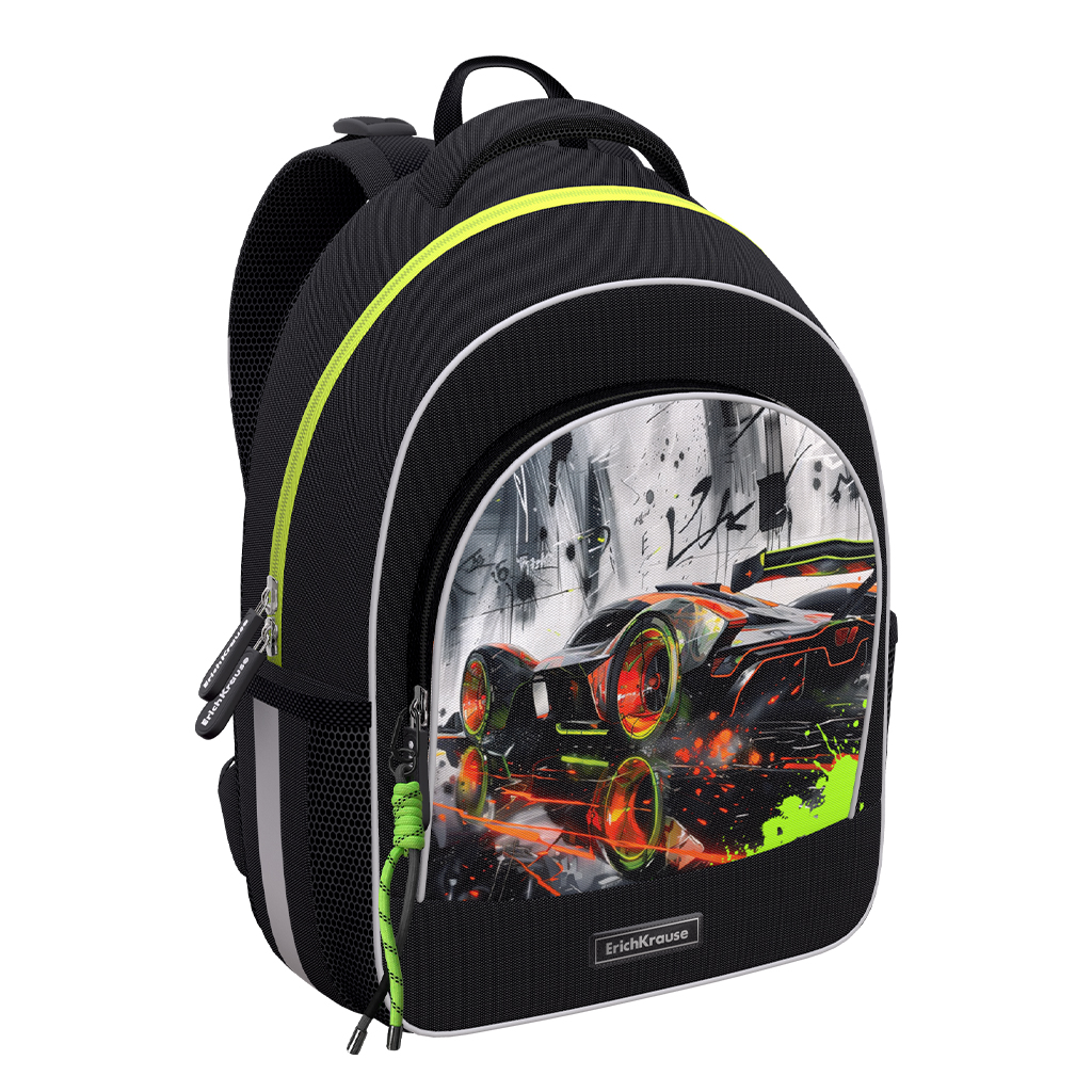 Ученический рюкзак с грудной перемычкой ErichKrause ErgoLine® 15L Adrenaline Ученический рюкзак с грудной перемычкой ErichKrause ErgoLine® 15L Adrenaline