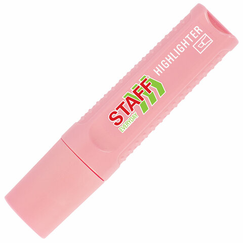 Текстовыделитель STAFF "EVERYDAY HL-707", ПАСТЕЛЬНЫЙ РОЗОВЫЙ, линия Текстовыделитель STAFF "EVERYDAY HL-707", ПАСТЕЛЬНЫЙ РОЗОВЫЙ, линия