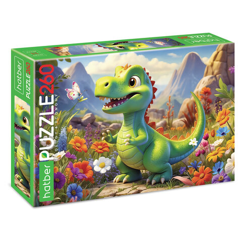 Пазл картонный "ВОЛШЕБНЫЕ МИРЫ" 260 элементов АССОРТИ, 220х330 мм,