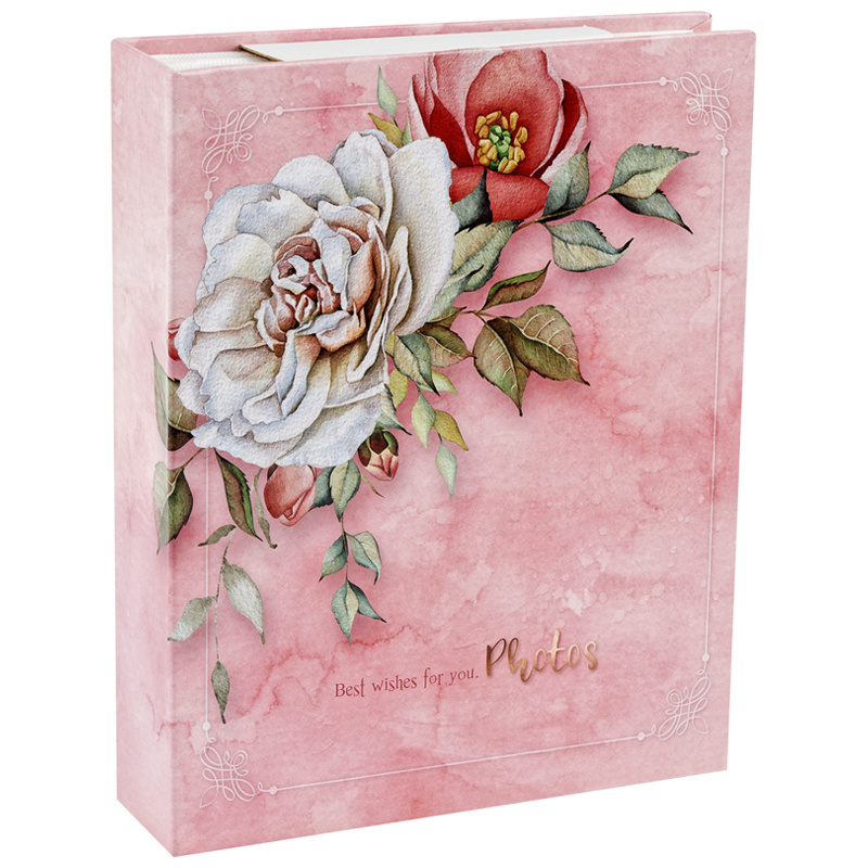 Фотоальбом 200 фото 10*15см, ArtSpace "Wild Rose", ПП карман Фотоальбом 200 фото 10*15см, ArtSpace "Wild Rose", ПП карман