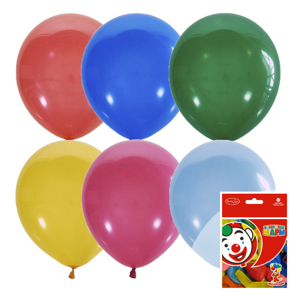 12"/30см Упаковка с хедером Х64 Пастель+Декоратор ассорти 10шт 12"/30см Упаковка с хедером Х64 Пастель+Декоратор ассорти 10шт