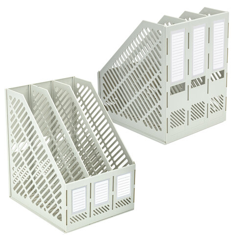 Лоток вертикальный для бумаг BRAUBERG "Office-Expert", 255 мм, 3 Лоток вертикальный для бумаг BRAUBERG "Office-Expert", 255 мм, 3