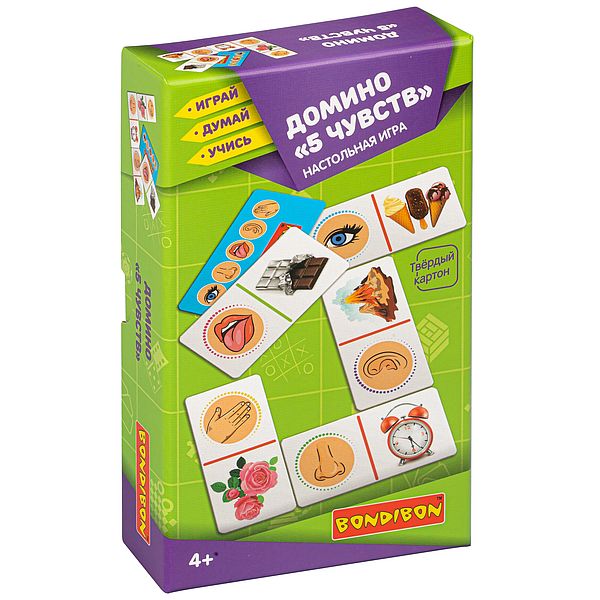 Настольная игра ДОМИНО "5 ЧУВСТВ" на ассоциации Играй Думай Учись Настольная игра ДОМИНО "5 ЧУВСТВ" на ассоциации Играй Думай Учись