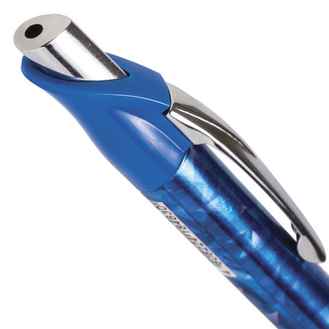 Ручка гелевая автоматическая с грипом BRAUBERG "Metropolis Gel",