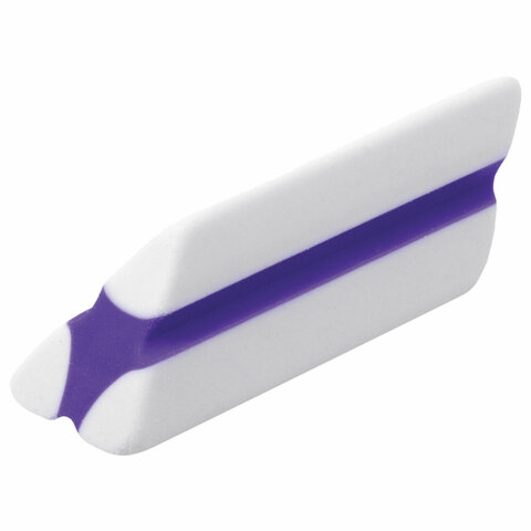 Ластик BRAUBERG "Jet Pro", 57х16х16 мм, цвет ассорти, треугольный, Ластик BRAUBERG "Jet Pro", 57х16х16 мм, цвет ассорти, треугольный,