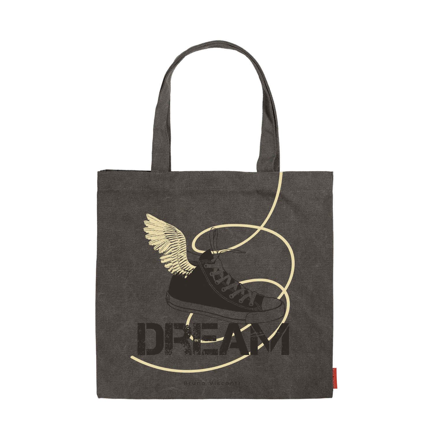 СУМКА-ШОППЕР КВАДРАТНАЯ, СЕРАЯ "МЕЧТА" 39x39 cm СУМКА-ШОППЕР КВАДРАТНАЯ, СЕРАЯ "МЕЧТА" 39x39 cm