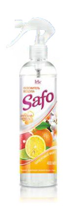 Iris Жидкий освежитель воздуха "Цитрусовый микс" серии SAFO фл-н 400 Iris Жидкий освежитель воздуха "Цитрусовый микс" серии SAFO фл-н 400