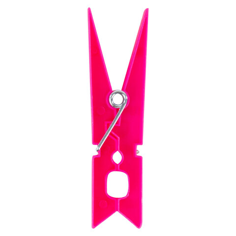 Прищепки бельевые 7,8 см, КОМПЛЕКТ 20 штук, пластик, ассорти, PRIMILA (ПРИМИЛА)