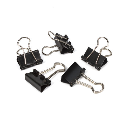 Зажимы для бумаг STAFF, КОМПЛЕКТ 12 шт., 19 мм, на 60 листов, черные, картонная Зажимы для бумаг STAFF, КОМПЛЕКТ 12 шт., 19 мм, на 60 листов, черные, картонная