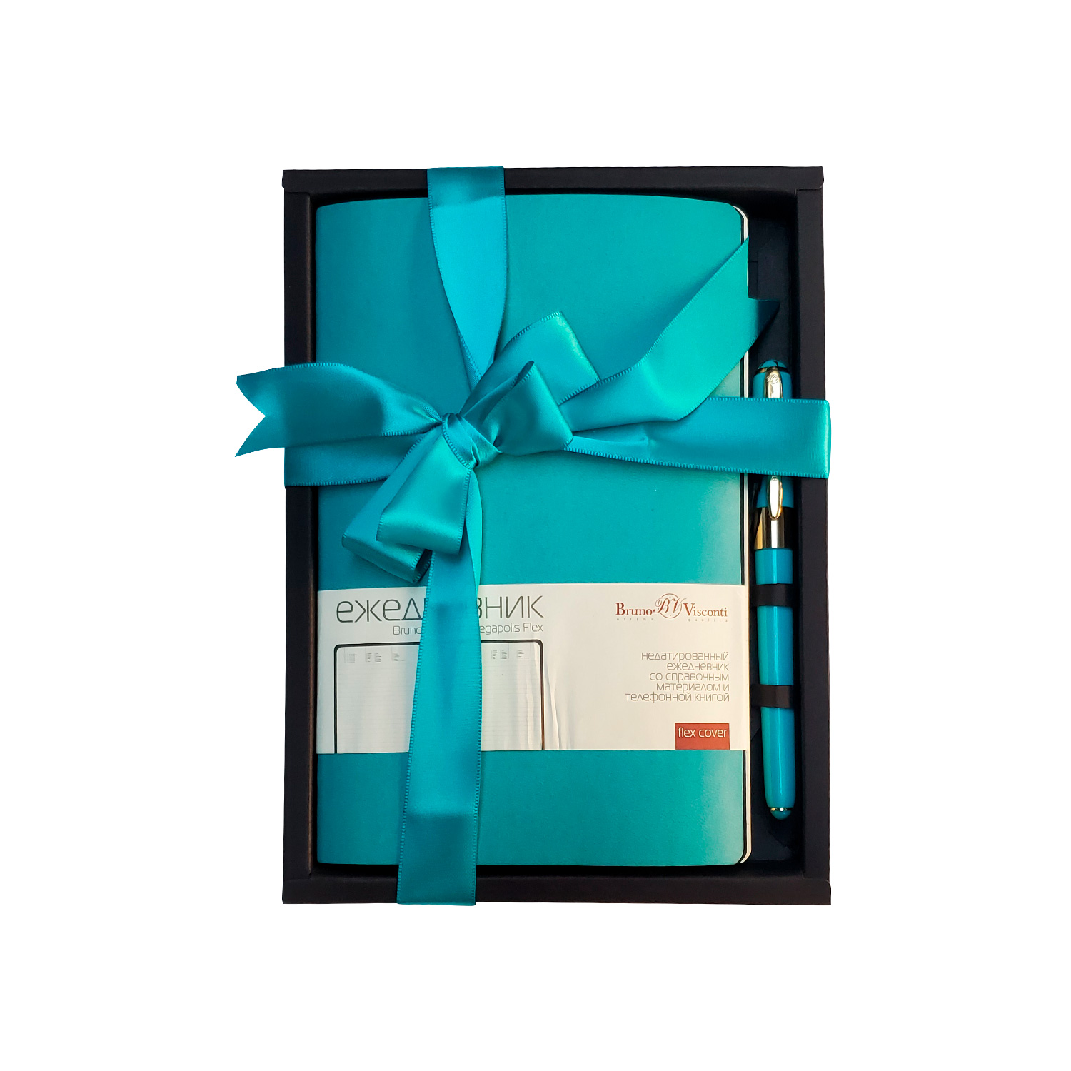 НАБОР ПОДАРОЧНЫЙ А5 "MEGAPOLIS FLEX" (МОРСКАЯ ВОЛНА ЕЖЕДНЕВНИК И НАБОР ПОДАРОЧНЫЙ А5 "MEGAPOLIS FLEX" (МОРСКАЯ ВОЛНА ЕЖЕДНЕВНИК И