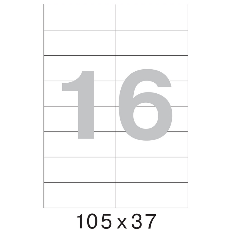 Этикетки самоклеящиеся Office Label 105х37 мм/16 шт. на лис.А4 50 листов Этикетки самоклеящиеся Office Label 105х37 мм/16 шт. на лис.А4 50 листов