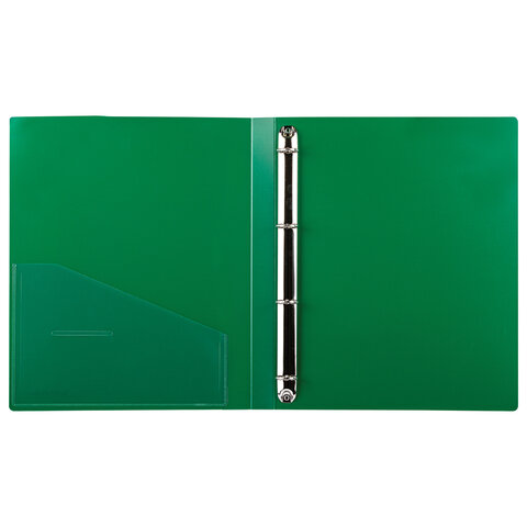 Папка на 4 кольцах, ширина 25 мм, BRAUBERG EXTRA, до 170 листов, ЗЕЛЕНАЯ, 0,7 Папка на 4 кольцах, ширина 25 мм, BRAUBERG EXTRA, до 170 листов, ЗЕЛЕНАЯ, 0,7