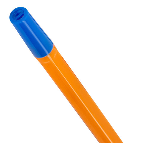Ручка шариковая STAFF "Basic BP-66 ORANGE", СИНЯЯ, корпус оранжевый, Ручка шариковая STAFF "Basic BP-66 ORANGE", СИНЯЯ, корпус оранжевый,