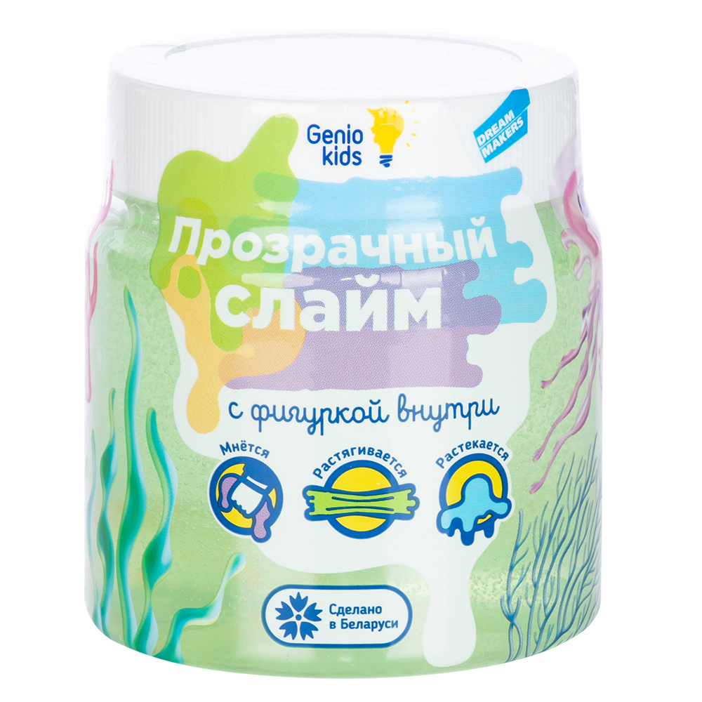 Игрушка "Мялка-жмялка", прозрачная с фигуркой Игрушка "Мялка-жмялка", прозрачная с фигуркой