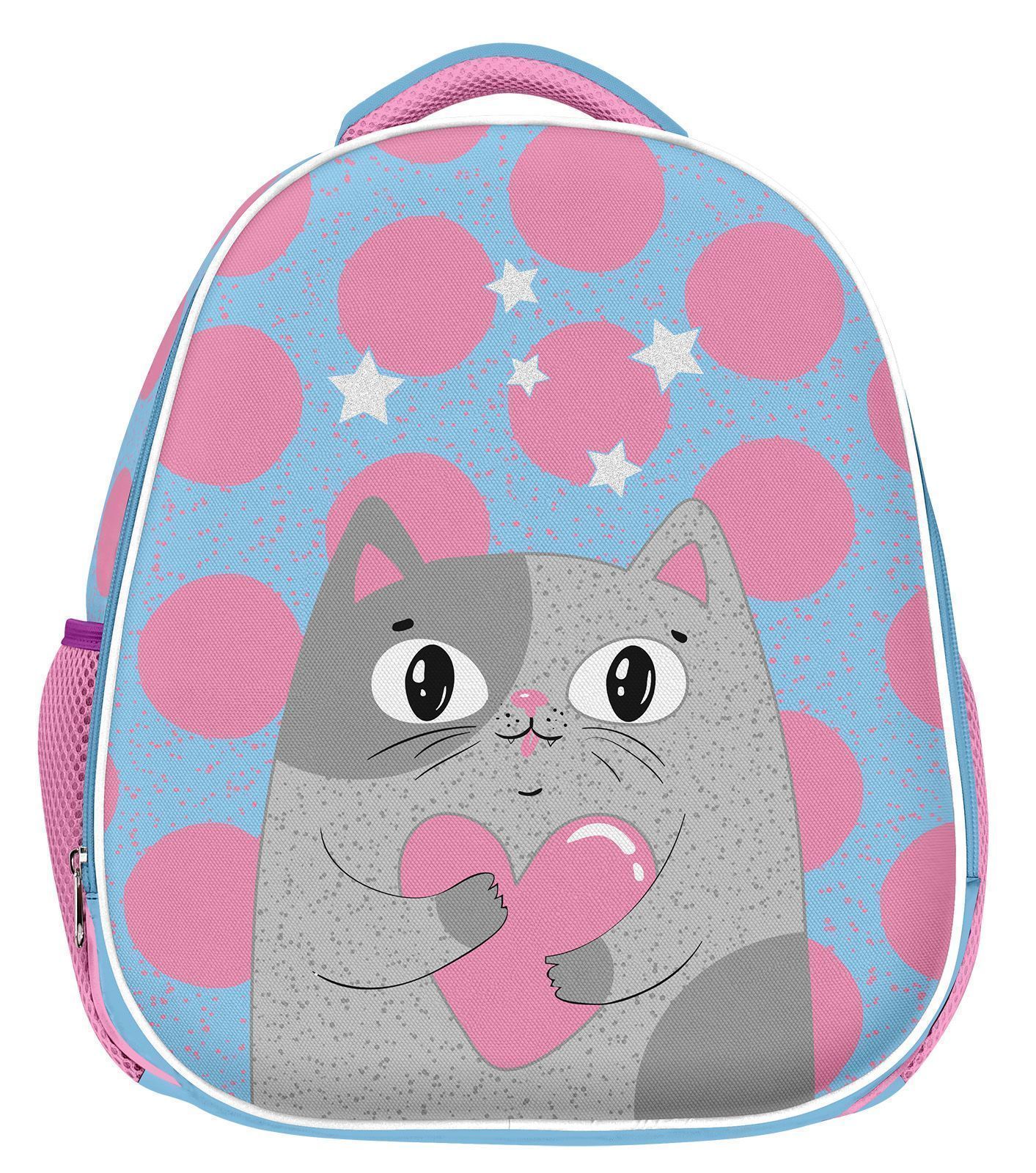 Рюкзак Schoolformat ERGONOMIC LIGHT 2 AMORE CAT 21 л голуб. 38х29х19 жестк. Рюкзак Schoolformat ERGONOMIC LIGHT 2 AMORE CAT 21 л голуб. 38х29х19 жестк.