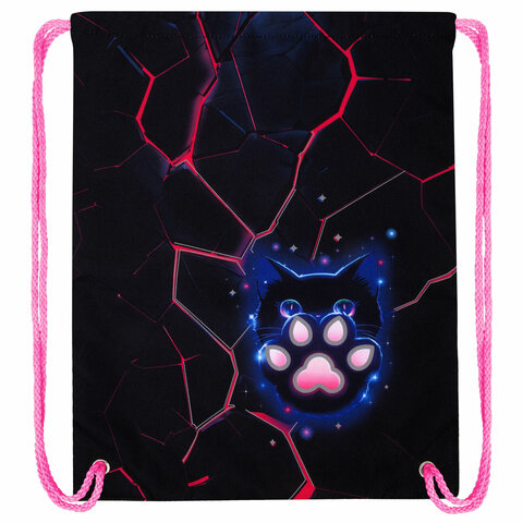 Мешок для обуви BRAUBERG PREMIUM, карман, подкладка, светоотражайка, 43х33 см, Мешок для обуви BRAUBERG PREMIUM, карман, подкладка, светоотражайка, 43х33 см,