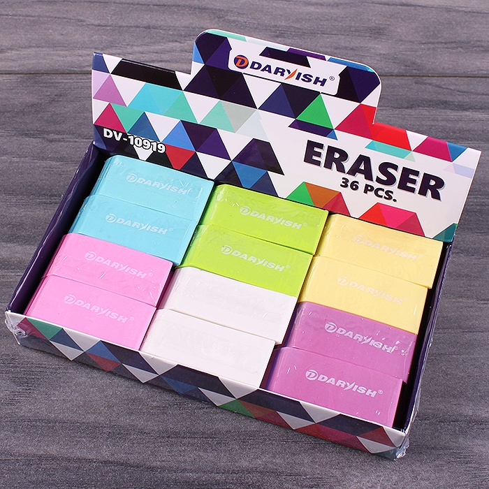 Ластик "Darvish" прямоугольный ассорти Ластик "Darvish" прямоугольный ассорти