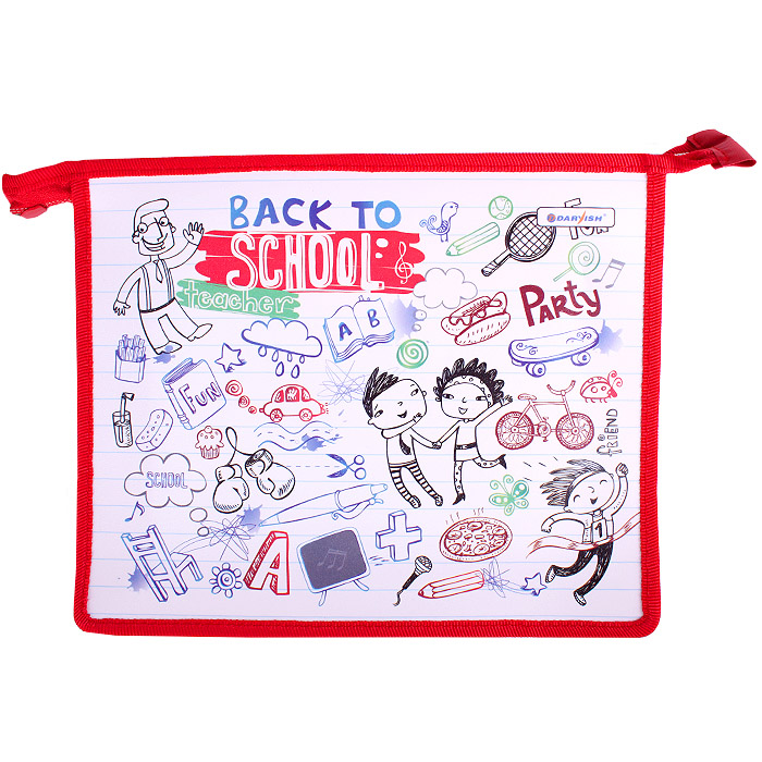 Папка для тетрадей А5 на молнии Школа Папка для тетрадей А5 на молнии Школа