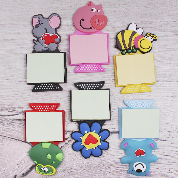 Магнит сувенирный с блоком для записи Магнит сувенирный с блоком для записи