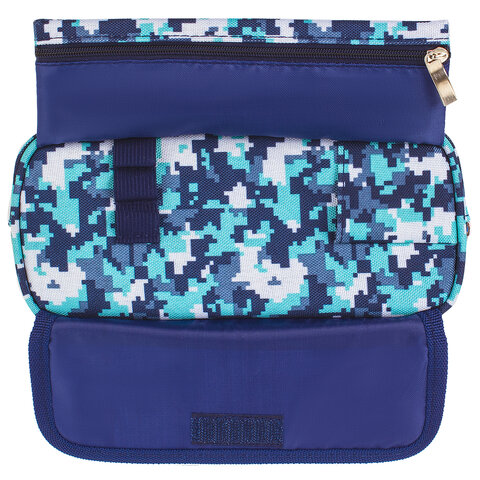 Пенал BRAUBERG для мальчиков, 1 отделение, органайзер, мягкий, Пенал BRAUBERG для мальчиков, 1 отделение, органайзер, мягкий,